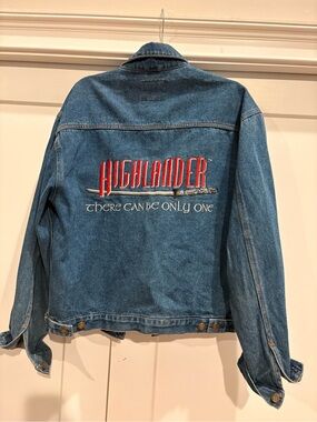 Men's Blue Denim Trucker Jacket - Highlander Classic